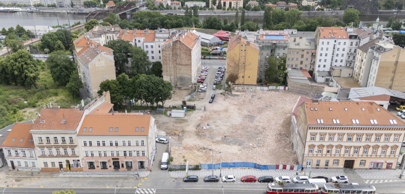 Construction of the Na Plzeňce project has begun
